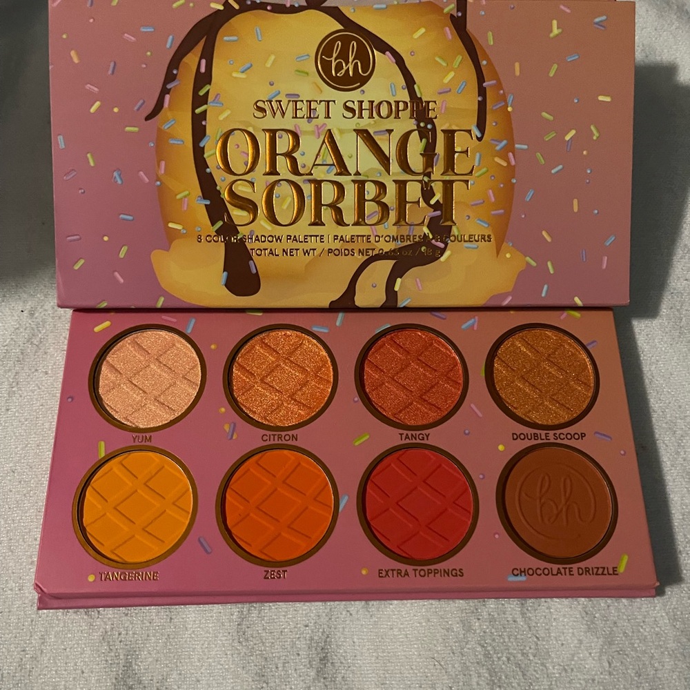 BH Cosmetics: Orange Sorbet Ice Cream Eyeshadow Palette